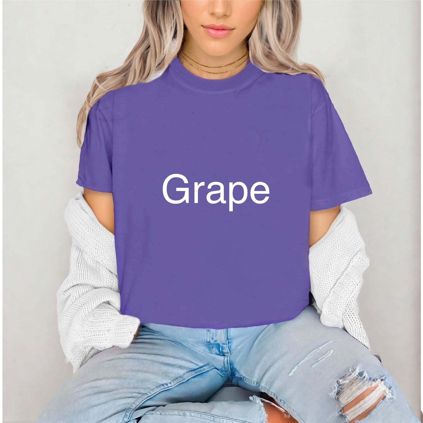 Grape Comfort Colors T-Shirt
