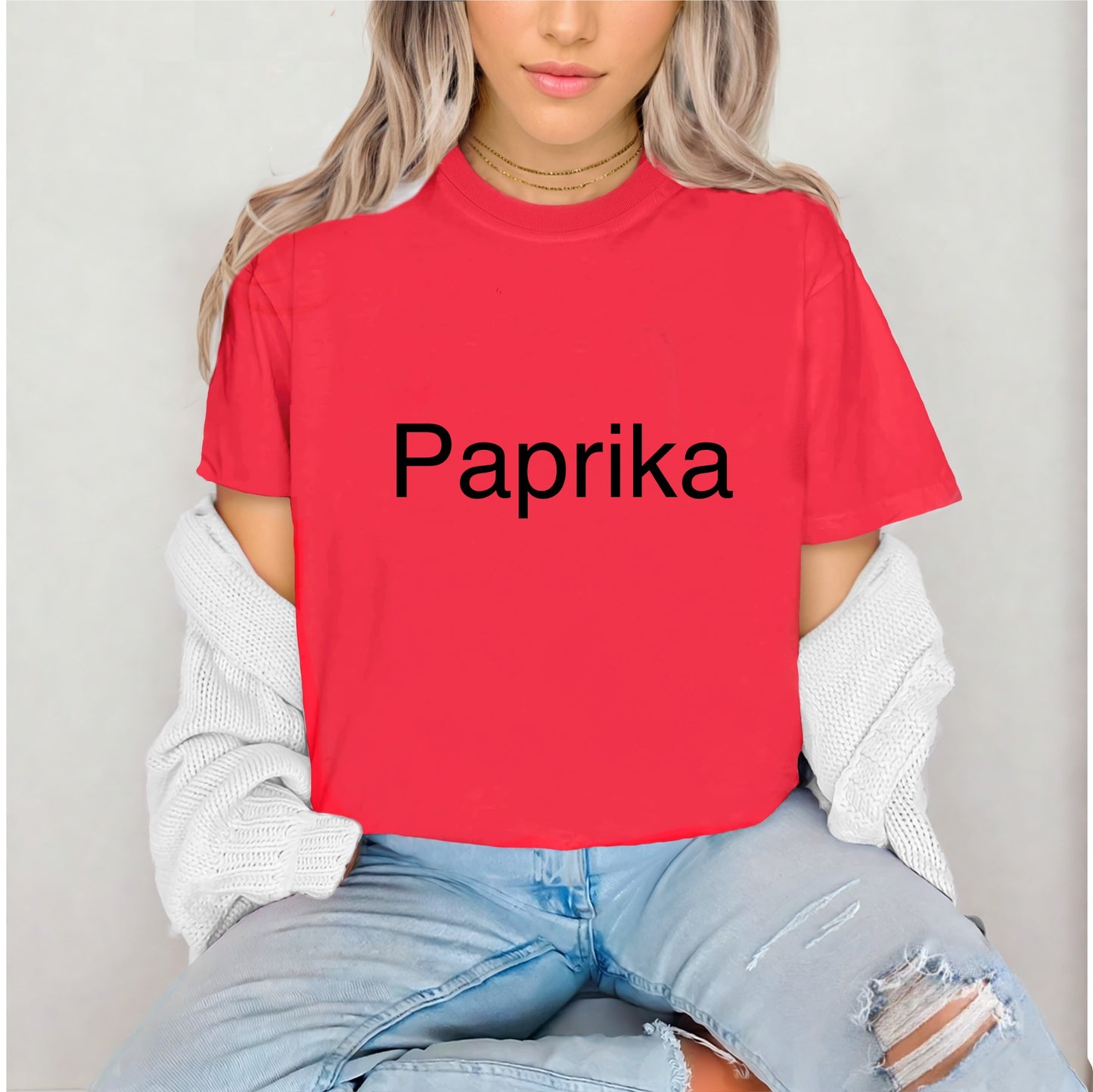 Paprika Comfort Colors T-Shirt