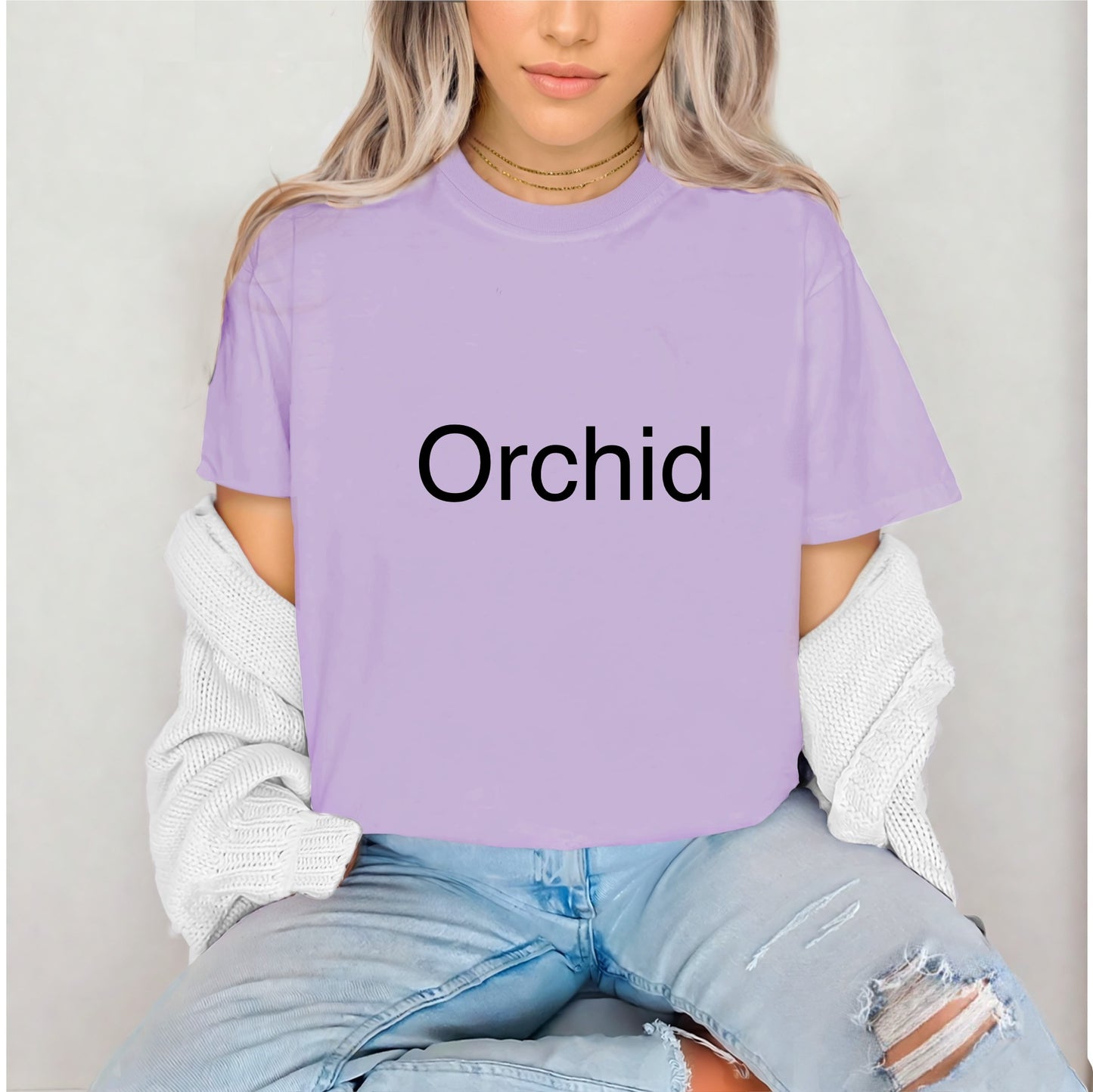 Orchid Comfort Colors T-Shirt