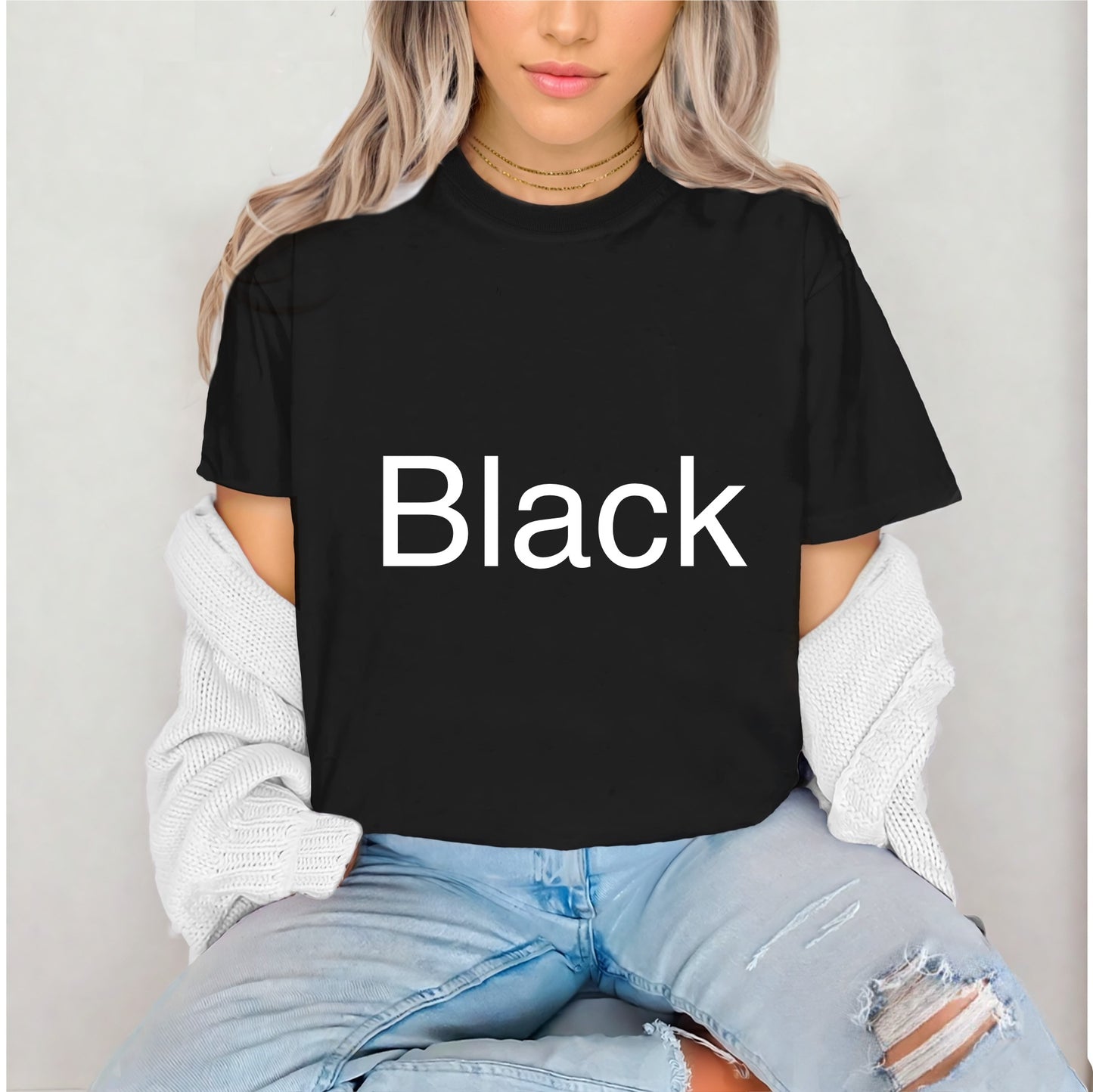 Black Comfort Colors T-Shirt