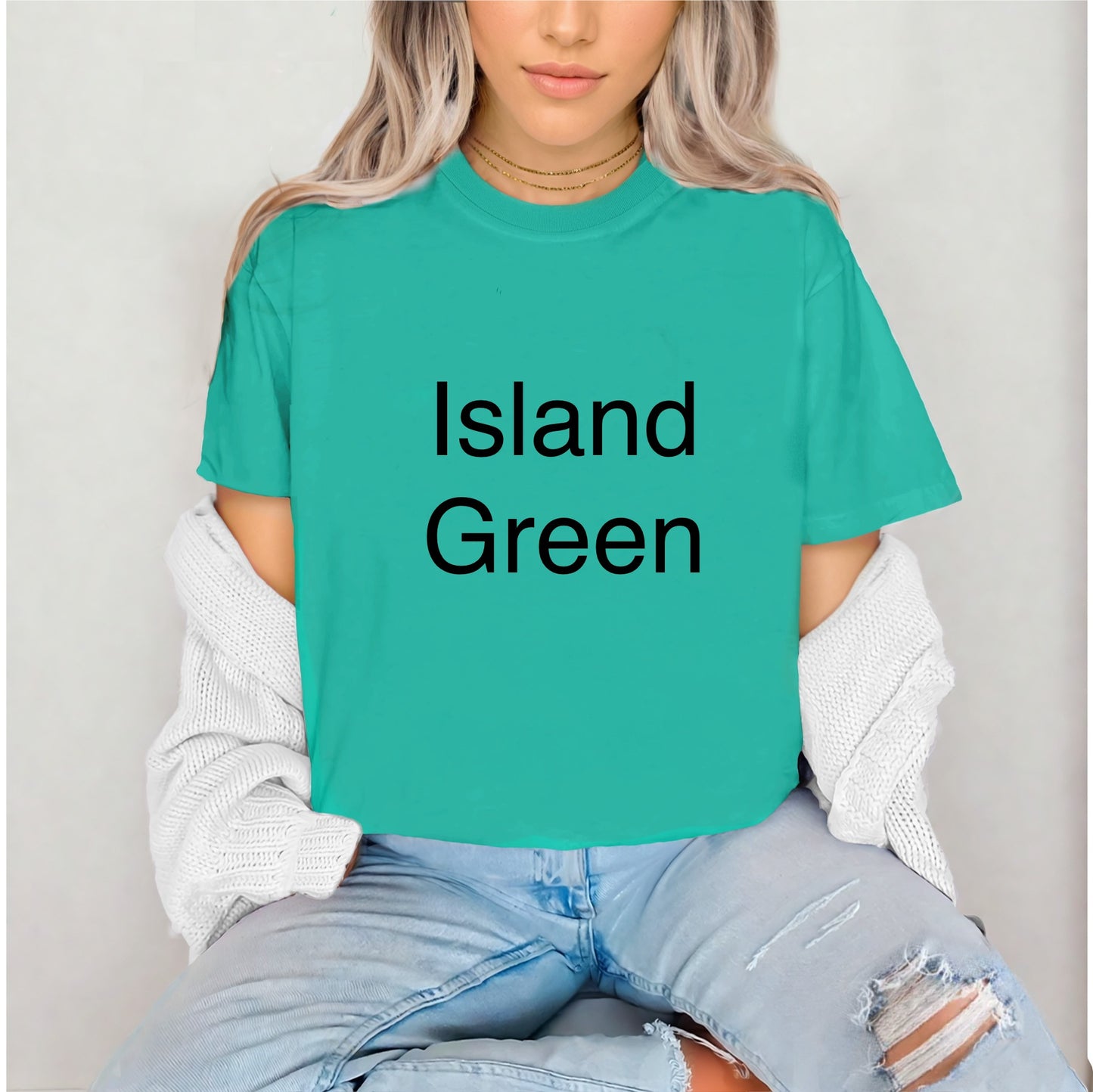 Island Green Comfort Colors T-Shirt