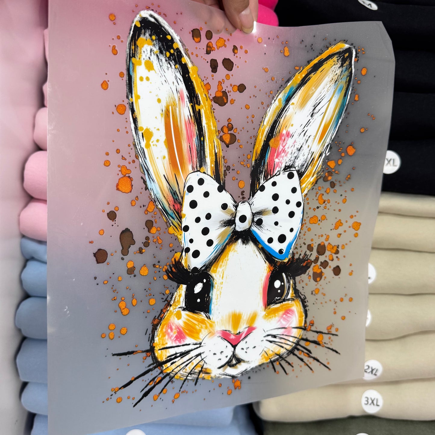 Polka dot bunny