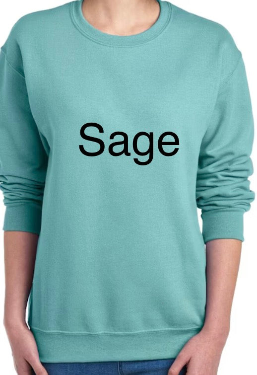 Jerzees Sage Crewneck