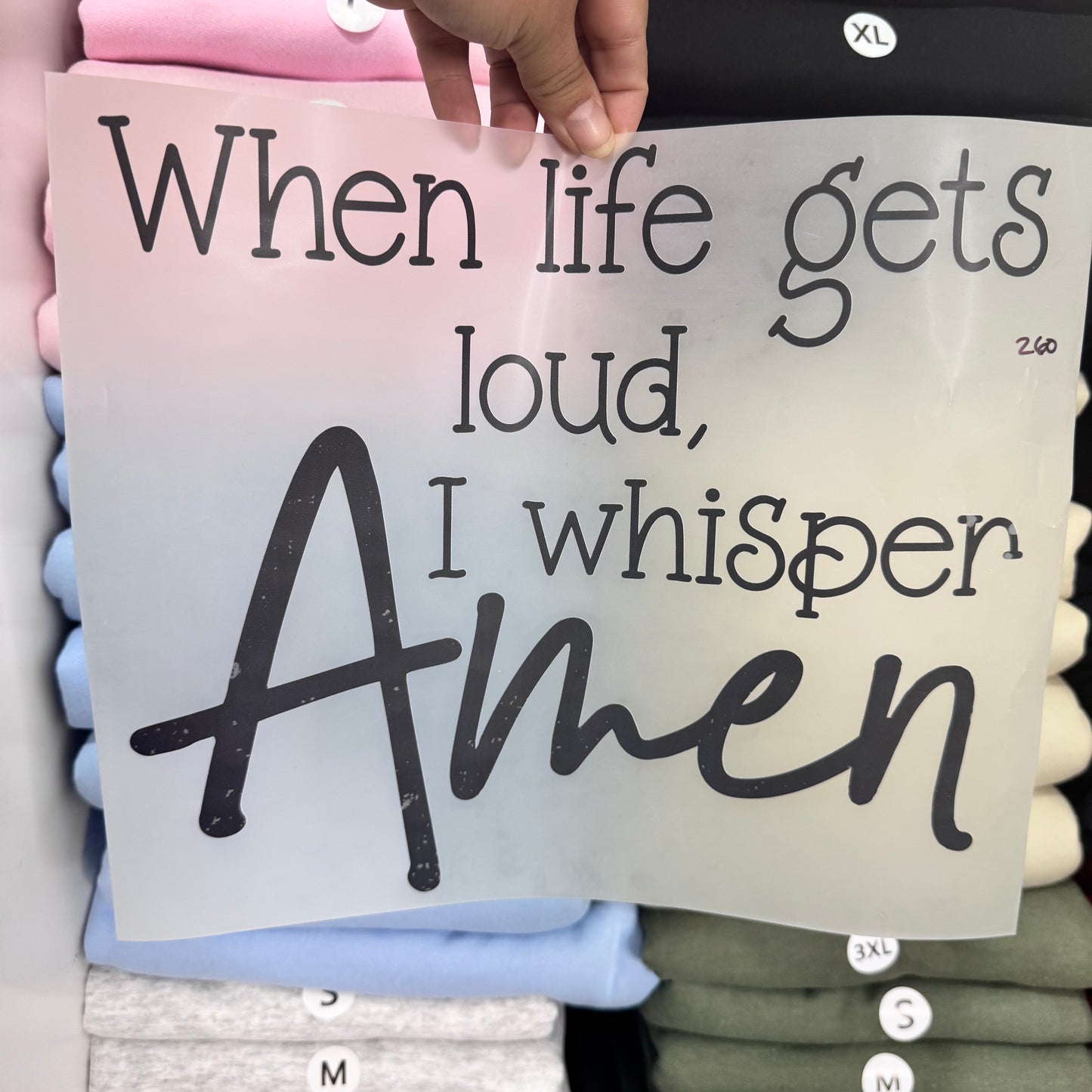 When life gets louder