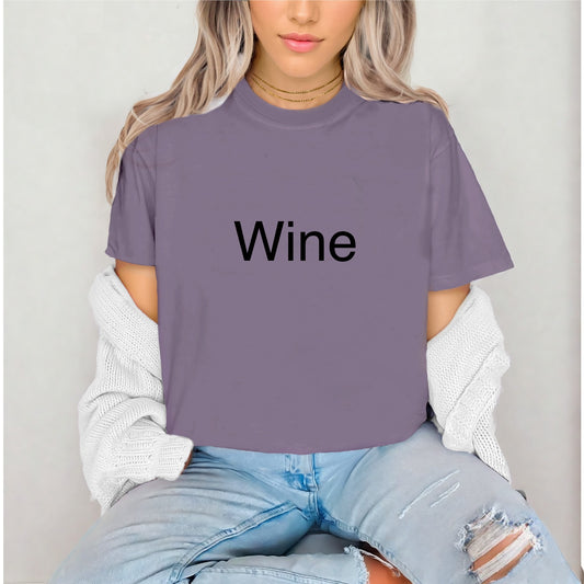 Wine Comfort Colors T-Shirt
