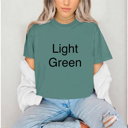 Light Green Comfort Colors T-Shirt