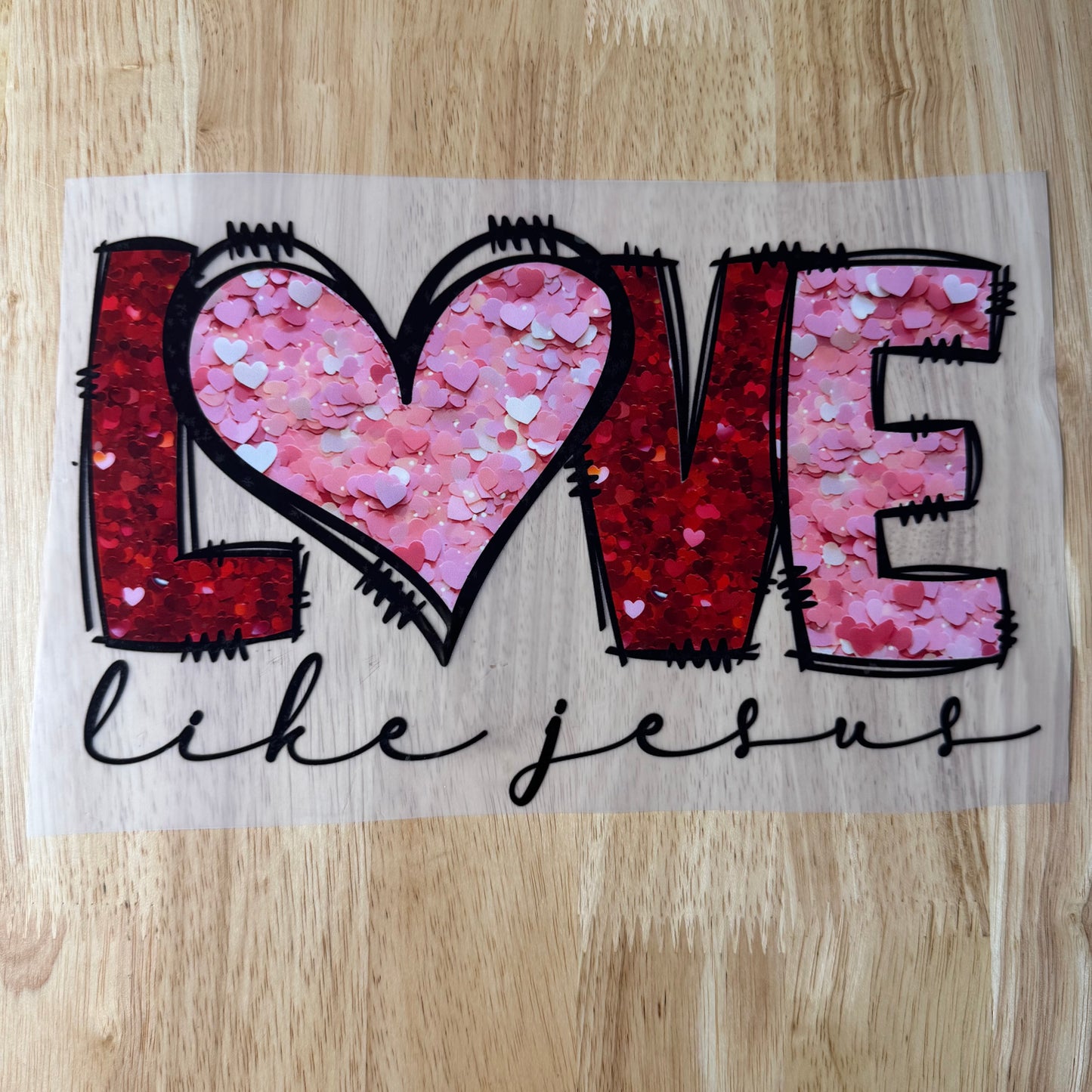 #87 Confetti Love Like Jesus