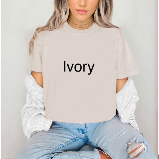 Ivory Comfort Colors T-Shirt