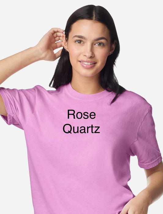 Rose Quartz Comfort Colors T-Shirt