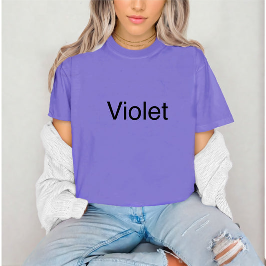 Violet Comfort Colors T-Shirt