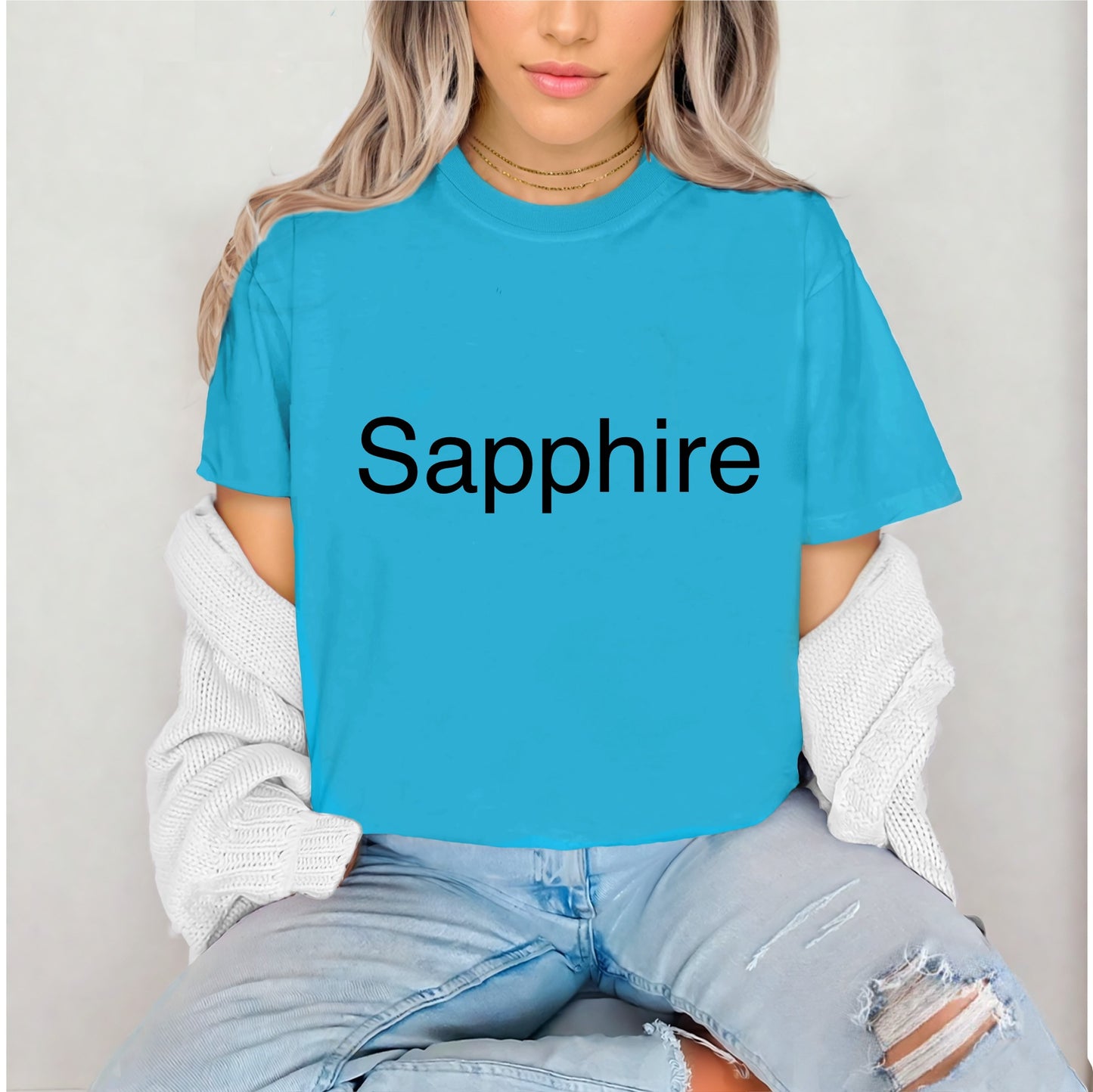 Sapphire Comfort Colors T-Shirt