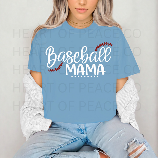 Baseball Mama (white)
