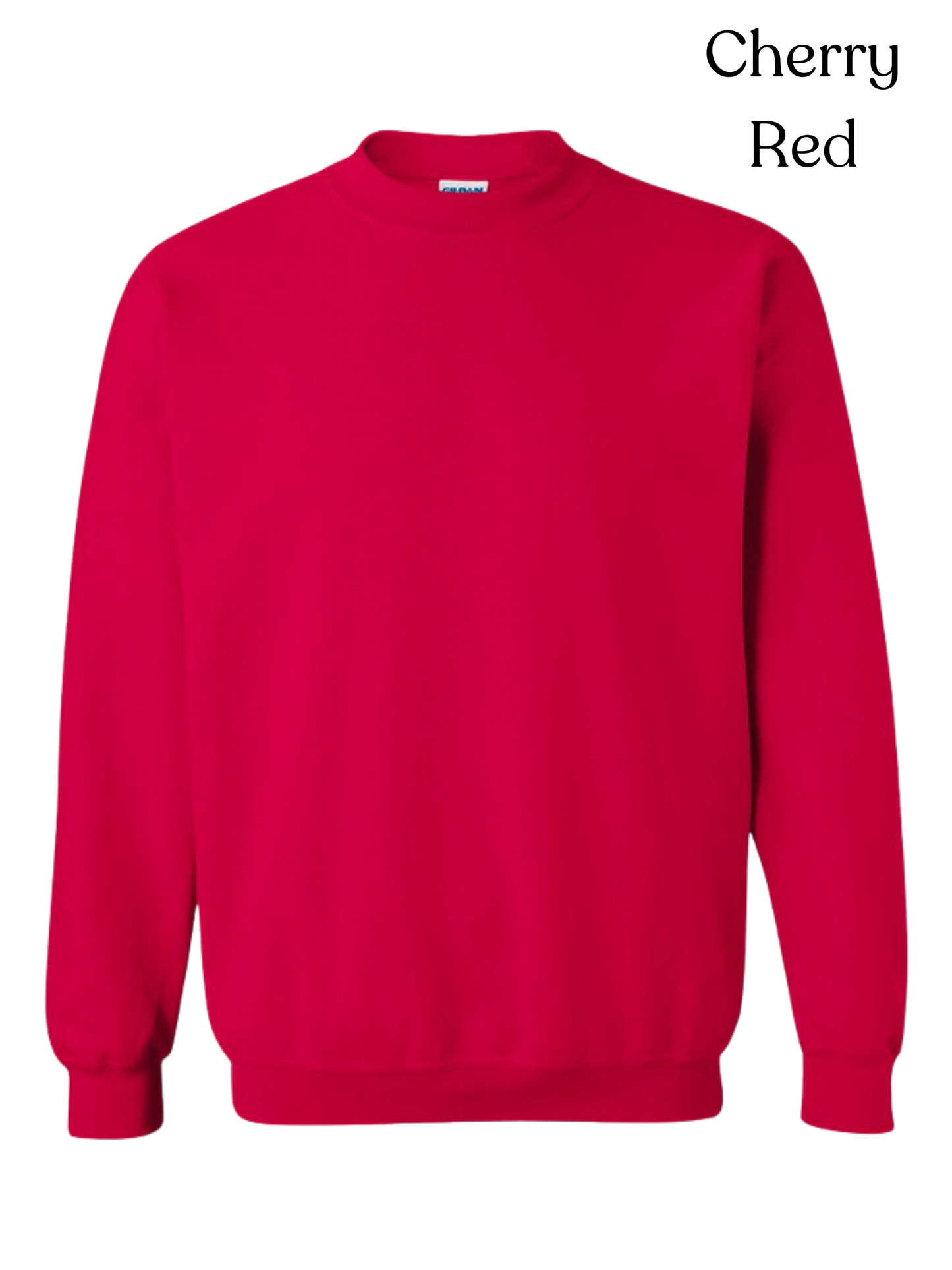 Cherry Red Crewneck