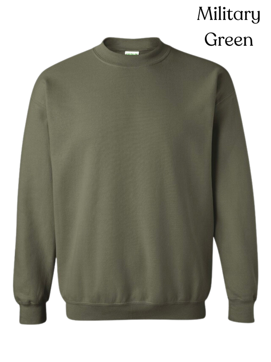 Military Green Crewneck
