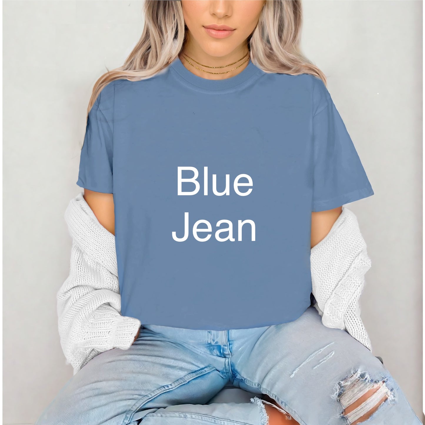 Blue Jean Comfort Colors T-Shirt