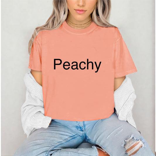 Peachy Comfort Colors T-Shirt