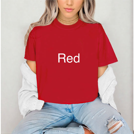 Red Comfort Colors T-Shirt