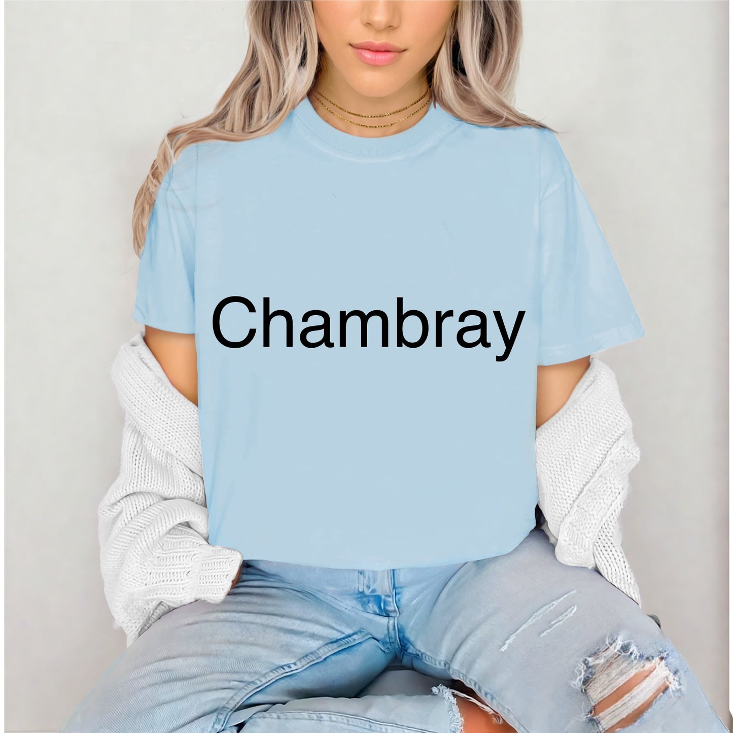 Chambray Comfort Colors T-Shirt