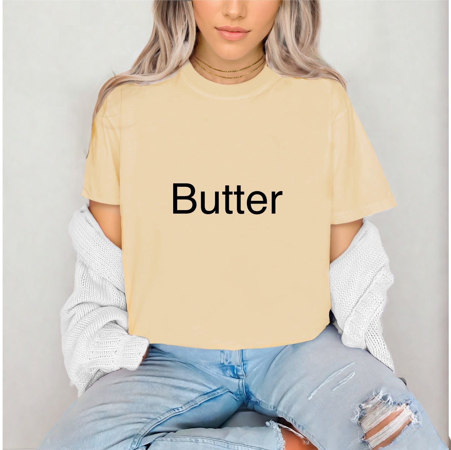Butter Comfort Colors T-Shirt