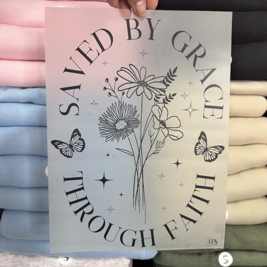 Saved by grace through faith