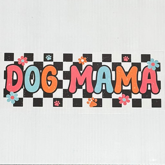 Checkered Dog Mom