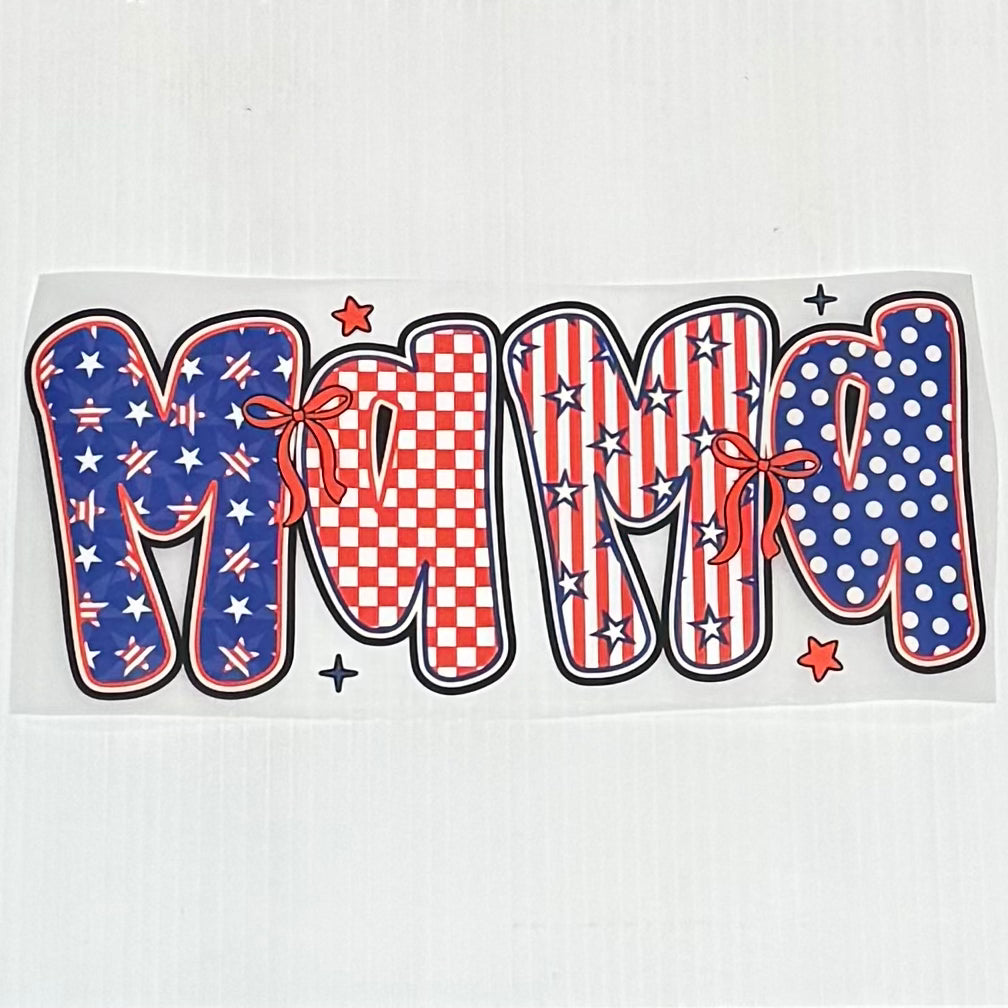 Patriotic Mama (patterns)