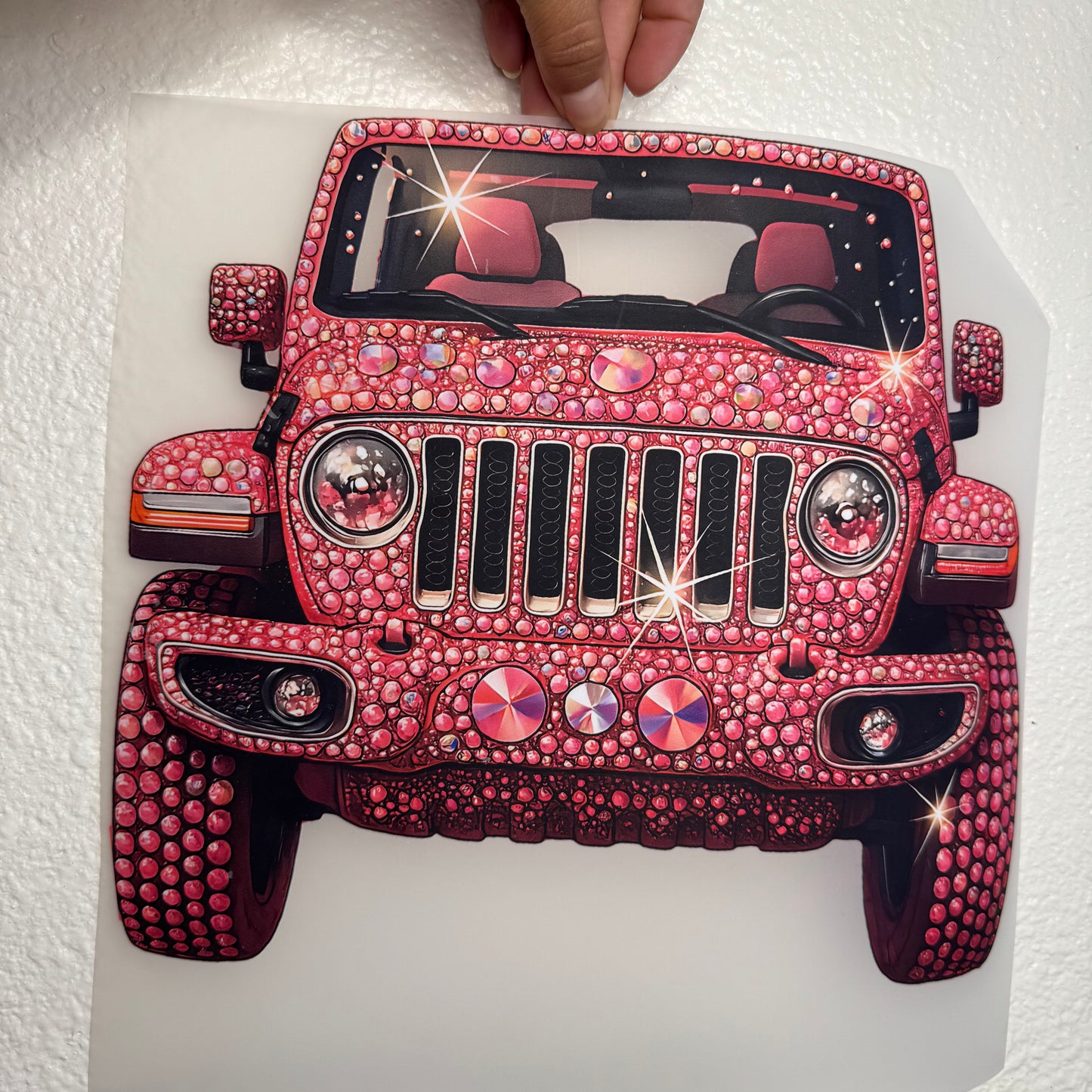 Pink Jeep