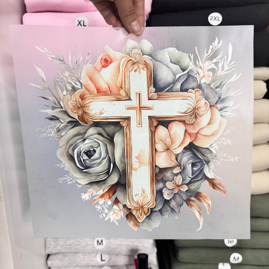 Floral Cross