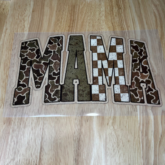 #90 Camo/Checker Mama