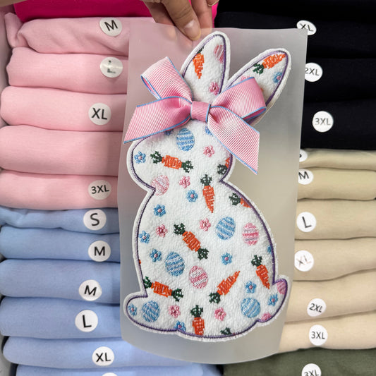Pink Bow Bunny