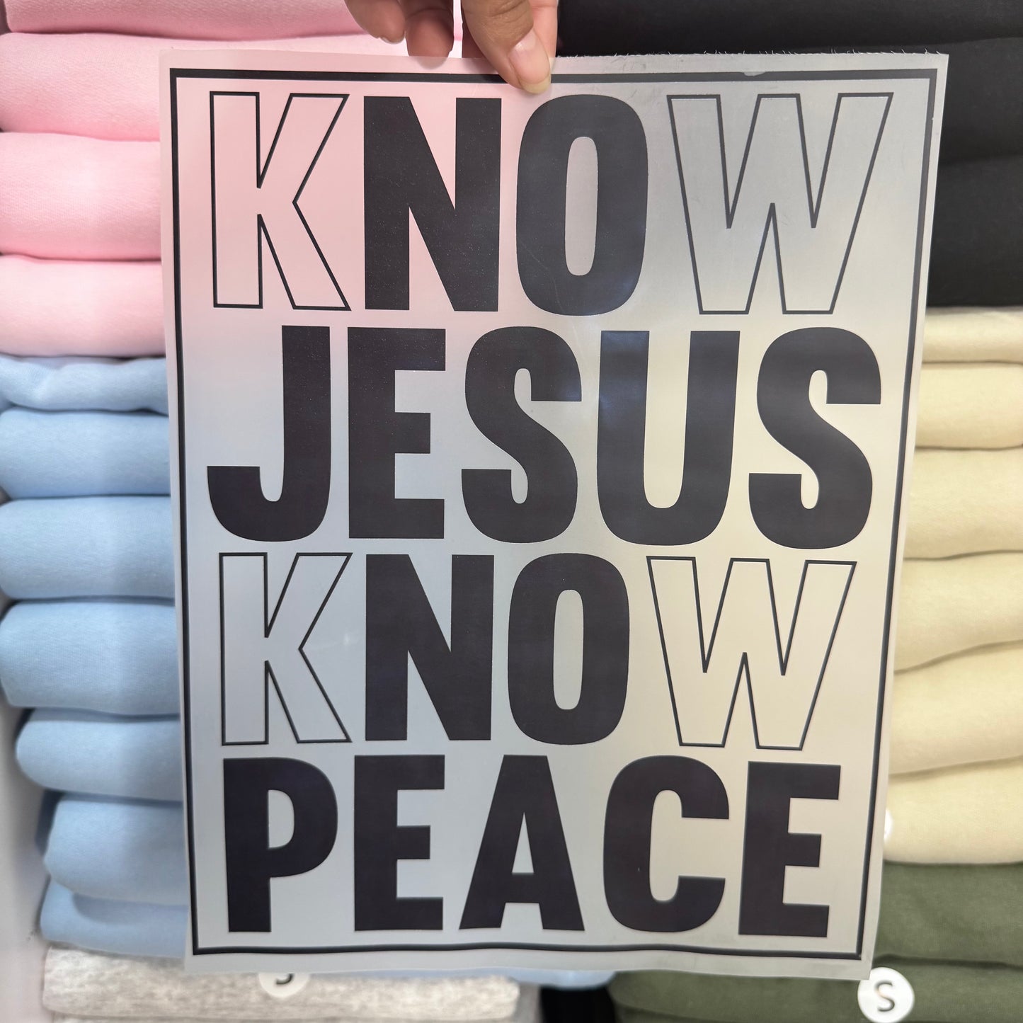 No Jesus No Peace