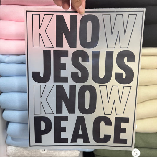 No Jesus No Peace