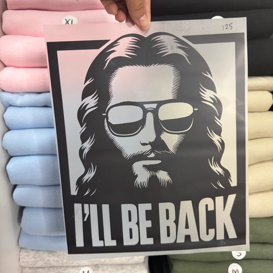 I’ll be back