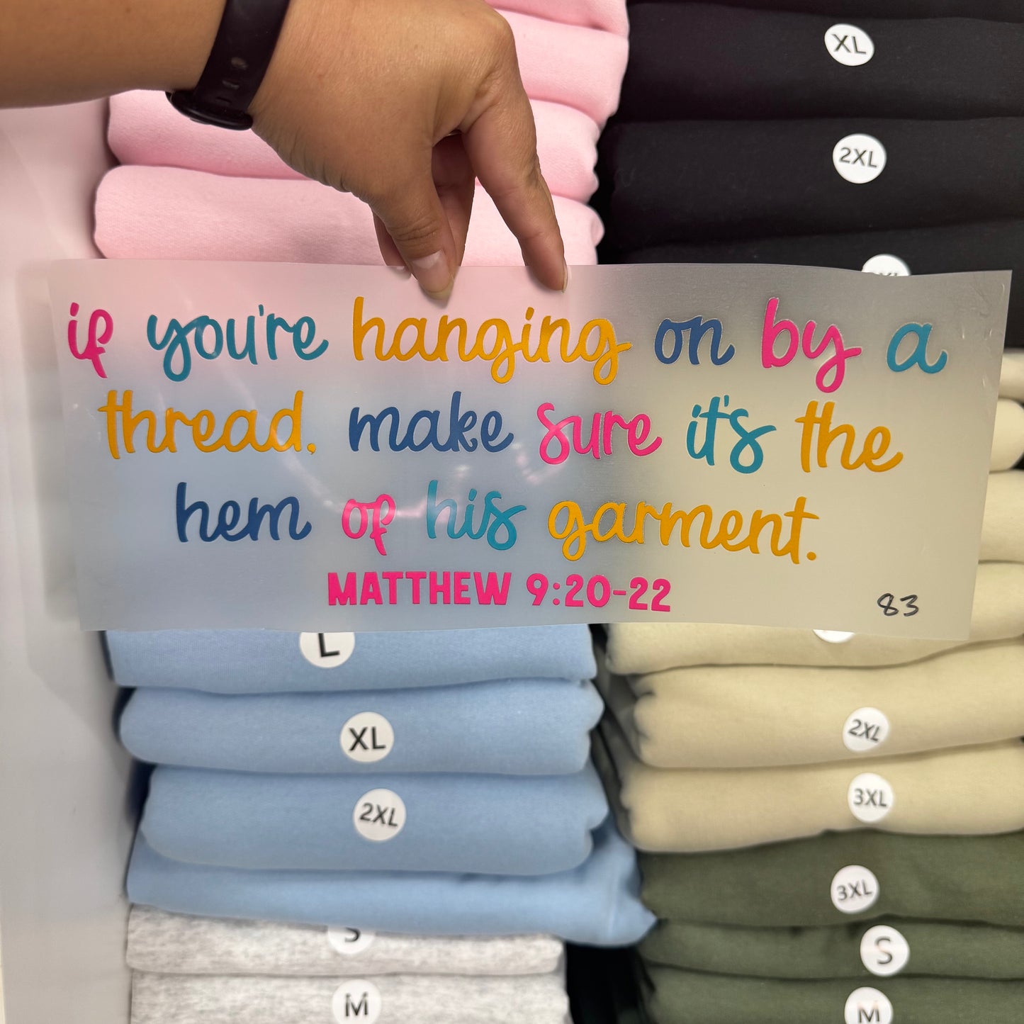 If you’re hanging on by a thread