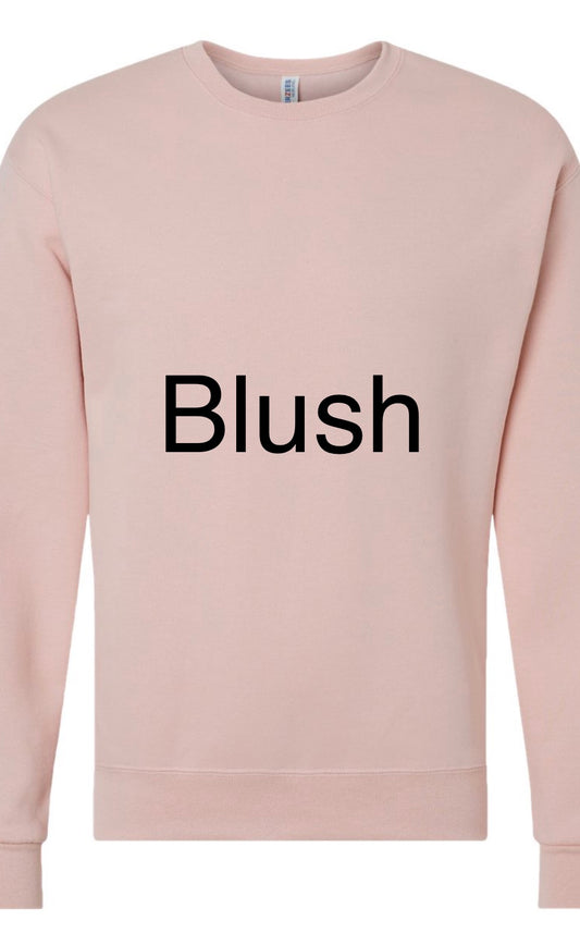 Jerzees Blush Crewneck
