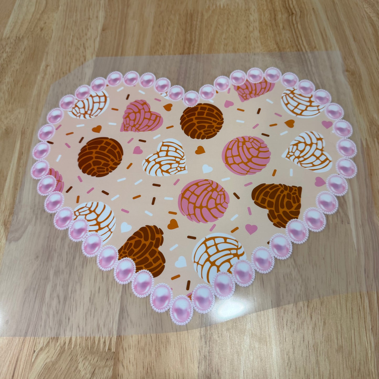 #65 Concha Pearl Heart