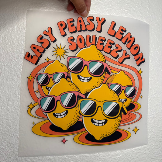 Easy Peasy, Lemon Squeezy